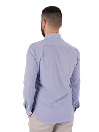 Camicia tecnica FB Perform Print 62 con stampa multicolore da uomo