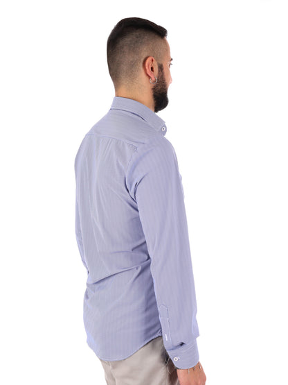 Camicia tecnica FB Perform Print 62 con stampa multicolore da uomo