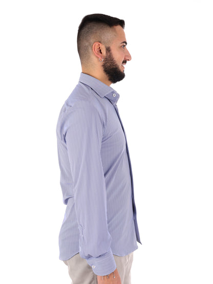 Camicia tecnica FB Perform Print 62 con stampa multicolore da uomo