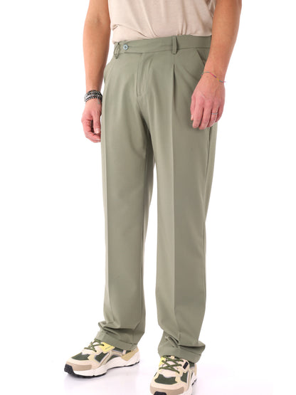 Pantaloni casual uomo Pietro Catena Salvi con vestibilità loose fit