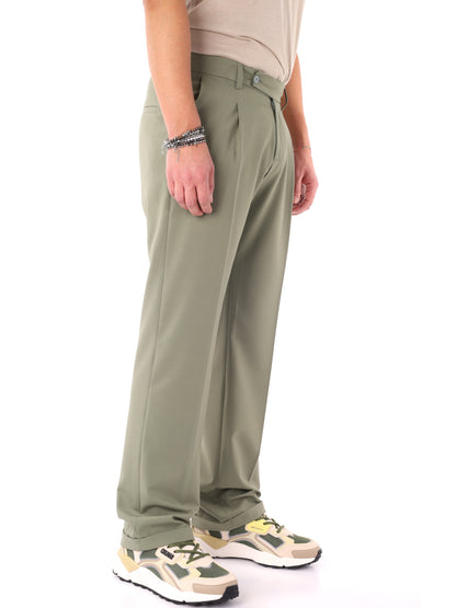 Pantaloni casual uomo Pietro Catena Salvi con vestibilità loose fit