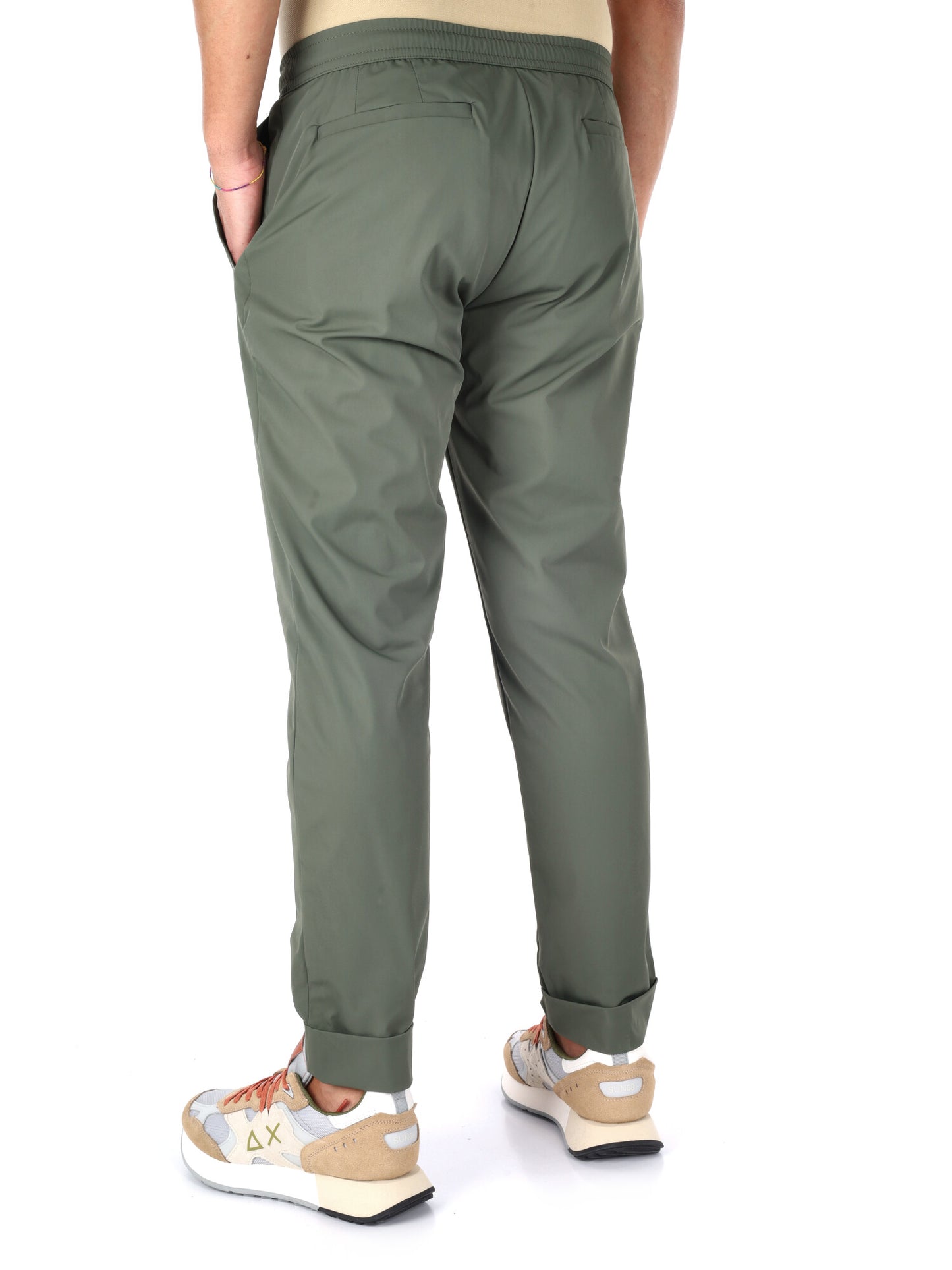 Pantaloni Pirelli Milit da uomo in verde per un look casual e versatile