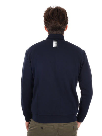 FELPA TRAIN CORE EA7 EMPORIO ARMANI 7 DA UOMO BLU