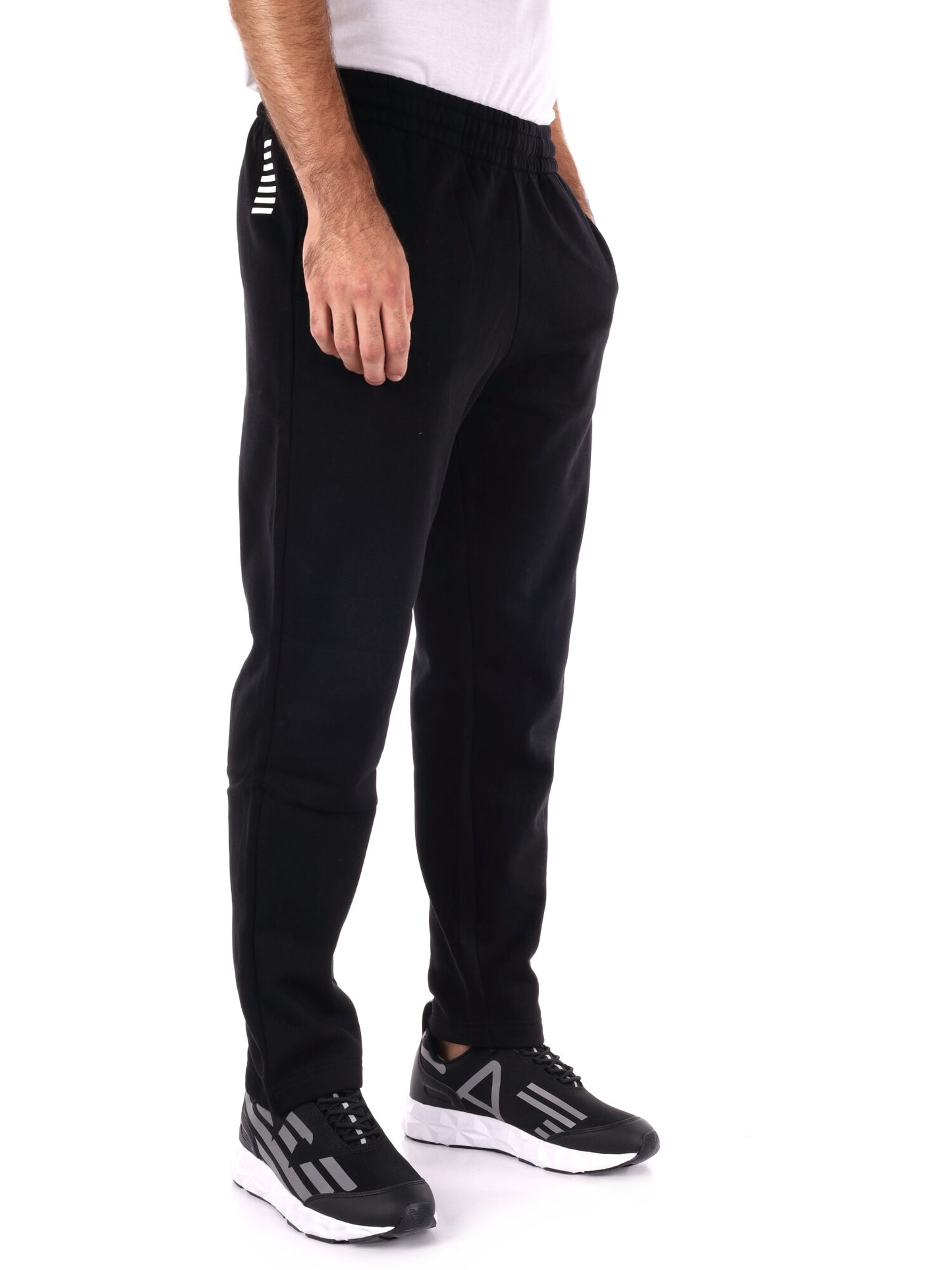 PANTALONE TRAIN CORE EA7 EMPORIOA RMANI DA UOMO NERO