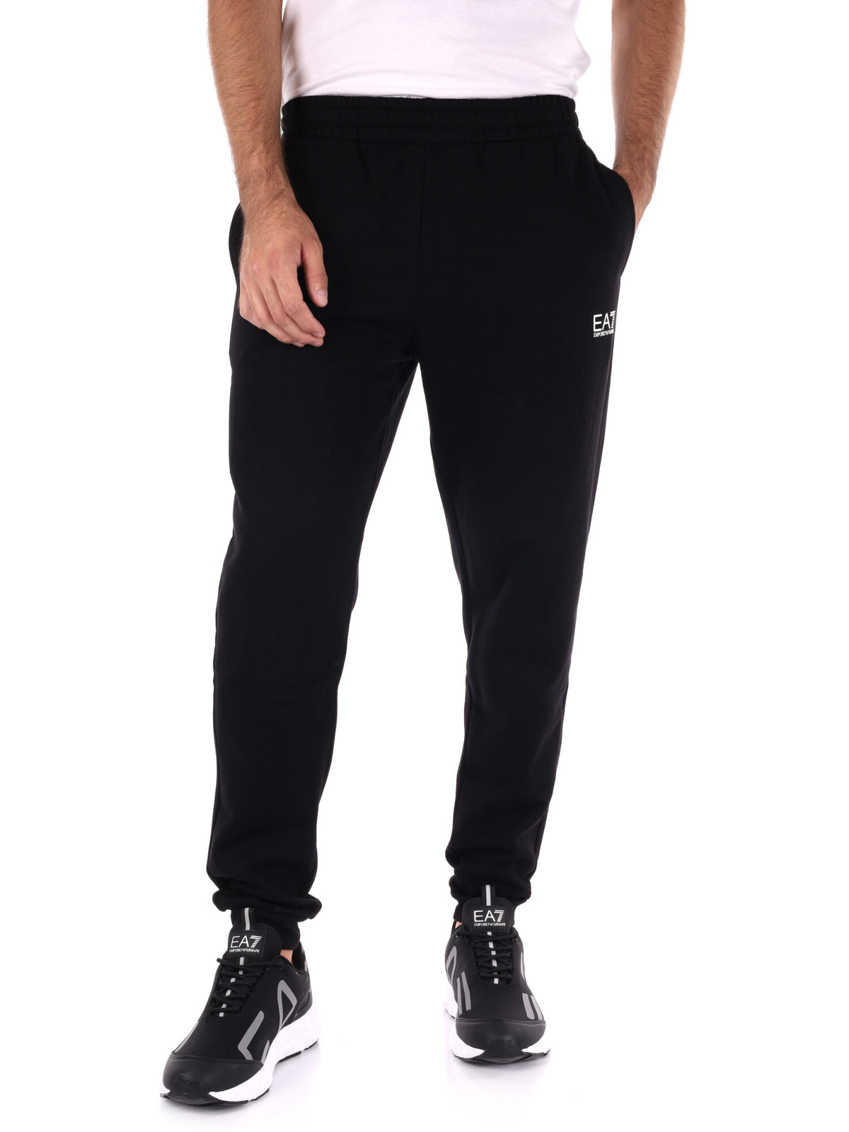 EA7 train core fl pantalone da uomo nero