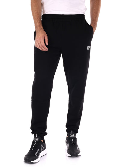 PANTALONE TUTA TRAIN CORE EA7 EMPORIO ARMANI DA UOMO NERO