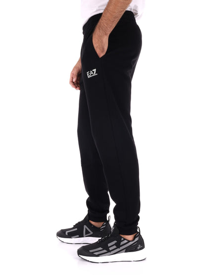 PANTALONE TUTA TRAIN CORE EA7 EMPORIO ARMANI DA UOMO NERO