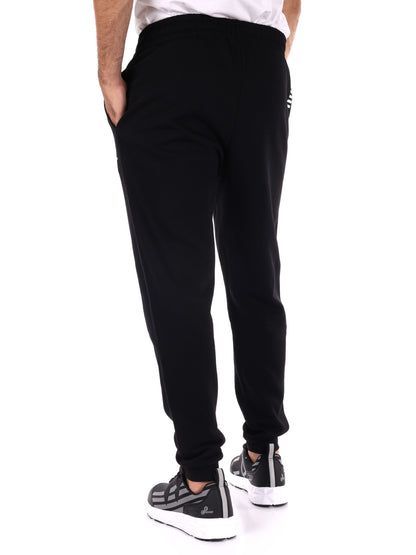 PANTALONE TUTA TRAIN CORE EA7 EMPORIO ARMANI DA UOMO NERO