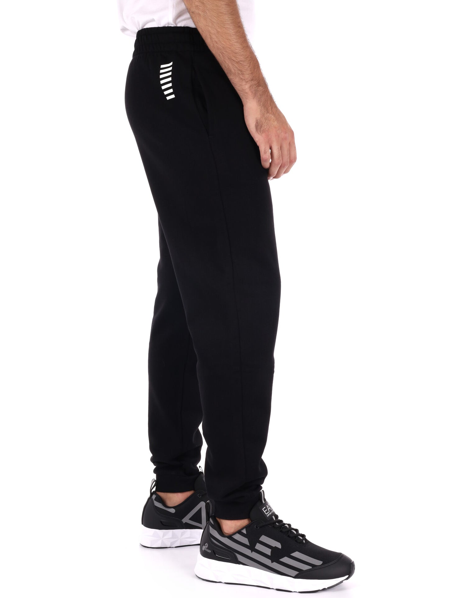 PANTALONE TUTA TRAIN CORE EA7 EMPORIO ARMANI DA UOMO NERO
