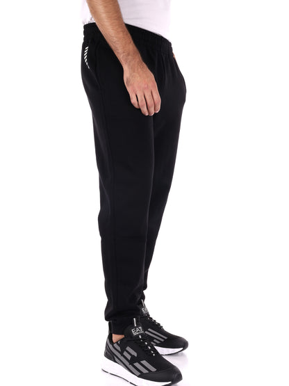 PANTALONE TUTA TRAIN CORE EA7 EMPORIO ARMANI DA UOMO NERO