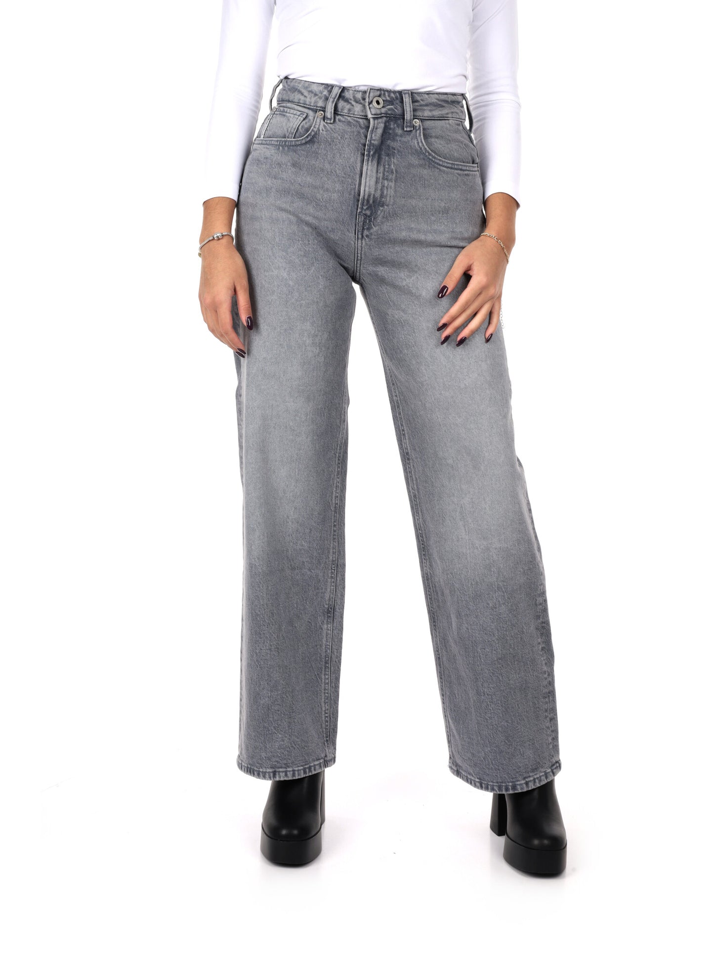 DENIM LEXA PEPE JEANS DA DONNA GRIGIO