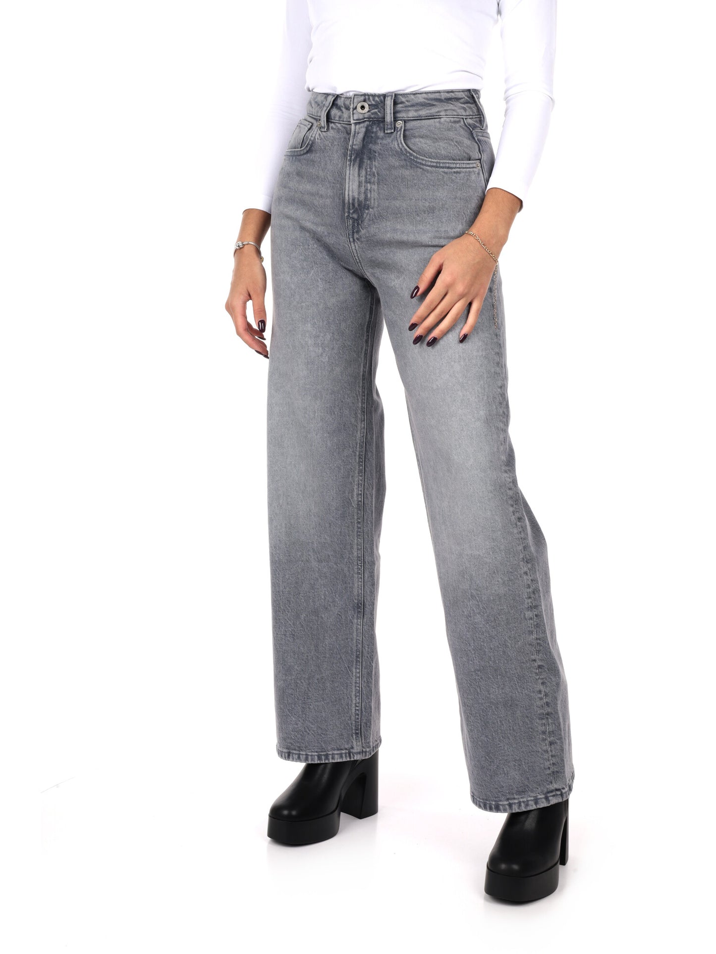 DENIM LEXA PEPE JEANS DA DONNA GRIGIO