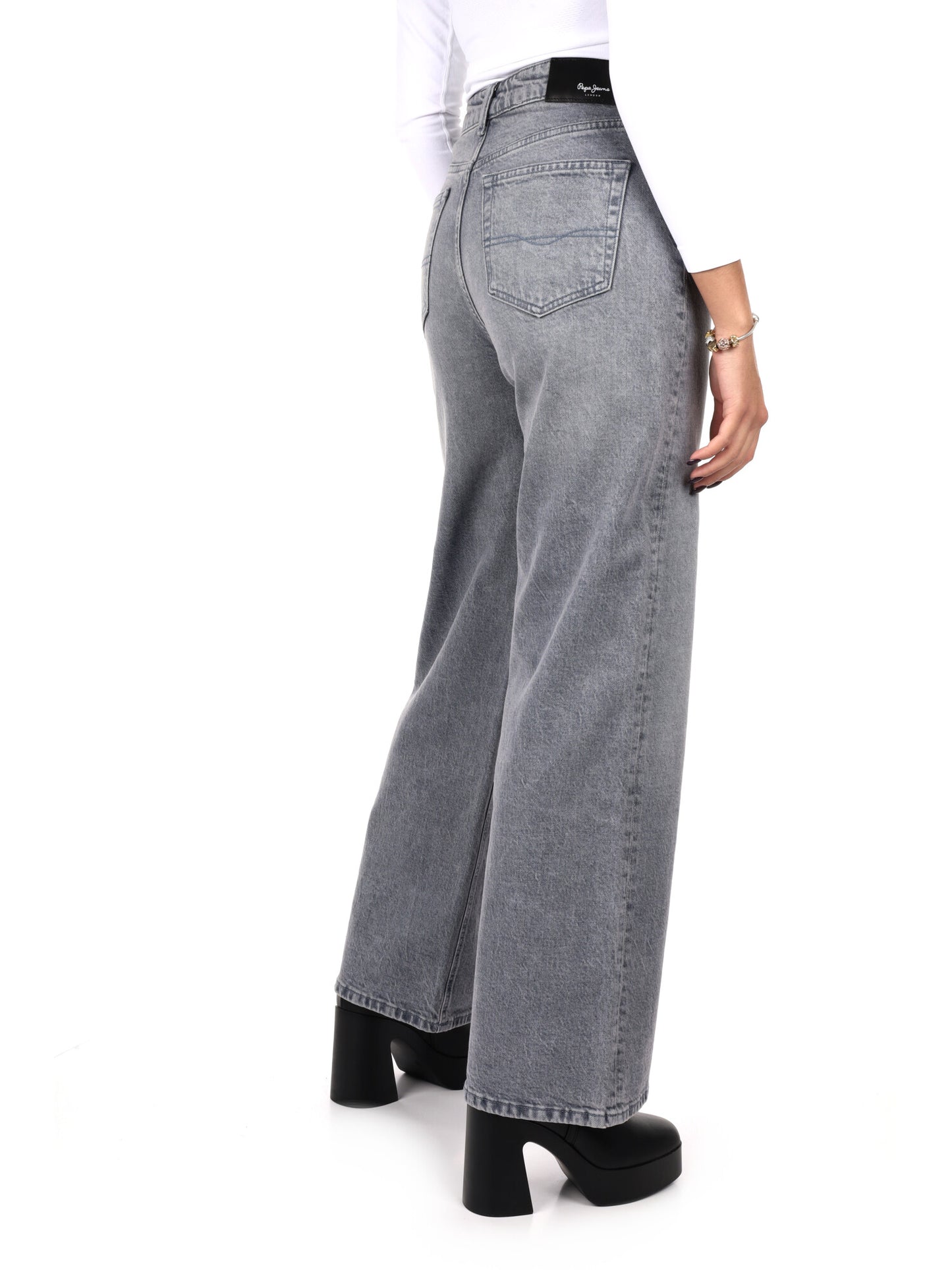 DENIM LEXA PEPE JEANS DA DONNA GRIGIO