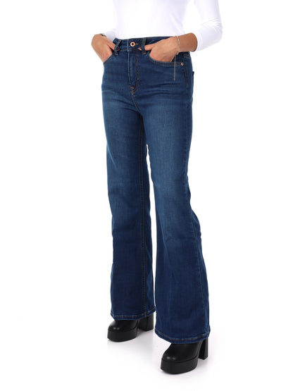 DENIM FLARE HW PEPE JEANS DA DONNA BLU JEANS