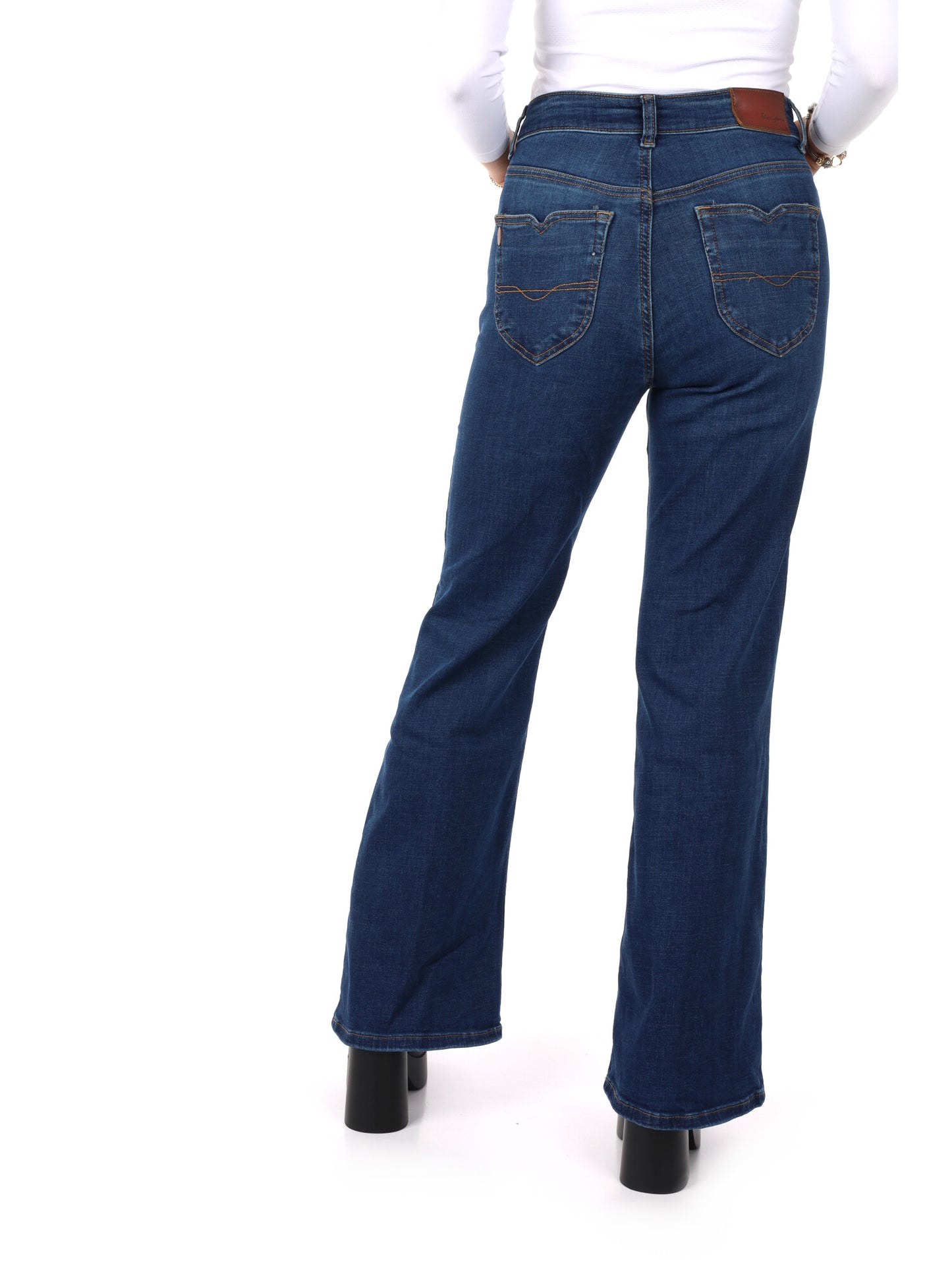 DENIM FLARE HW PEPE JEANS DA DONNA BLU JEANS