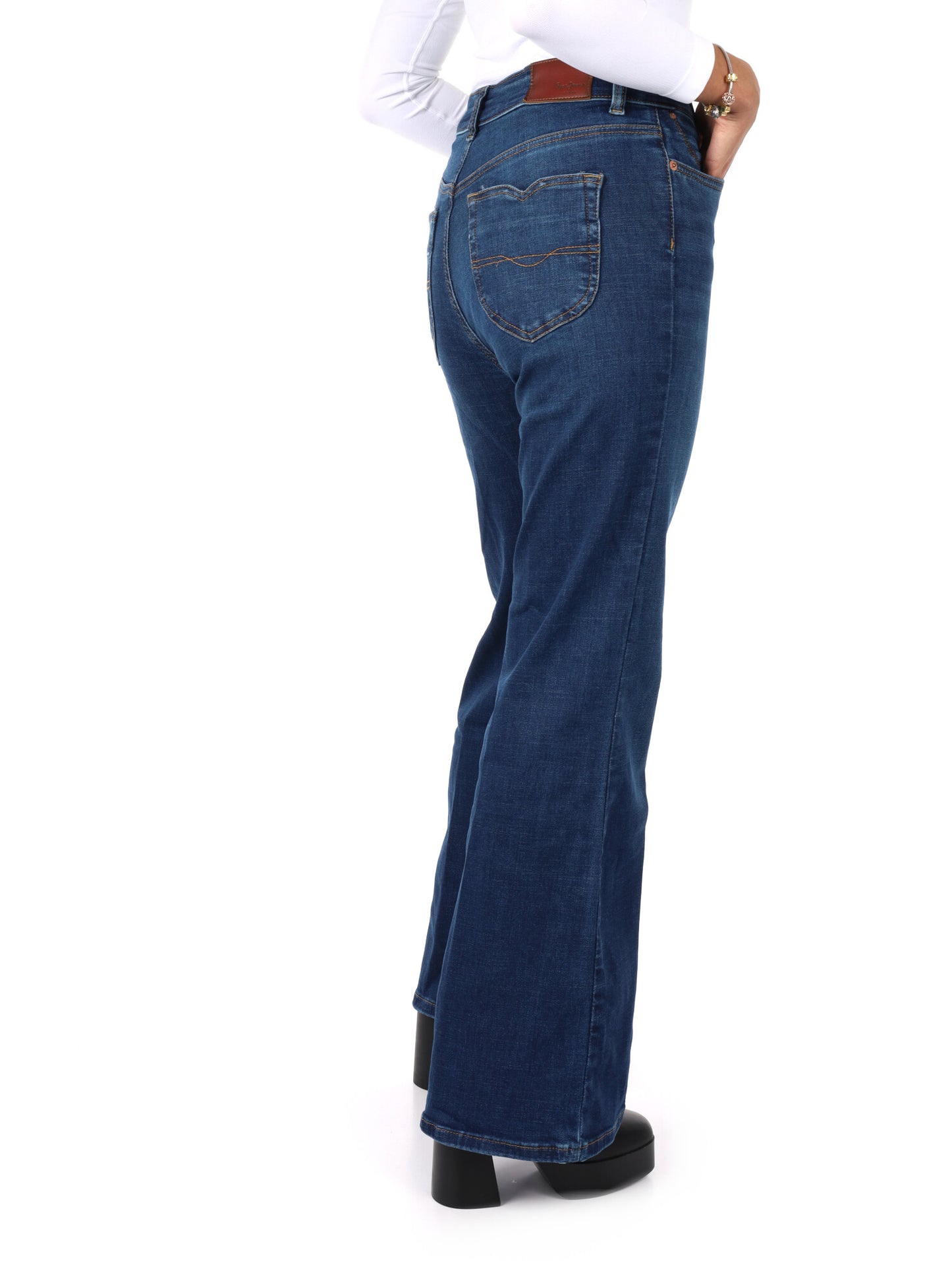 DENIM FLARE HW PEPE JEANS DA DONNA BLU JEANS