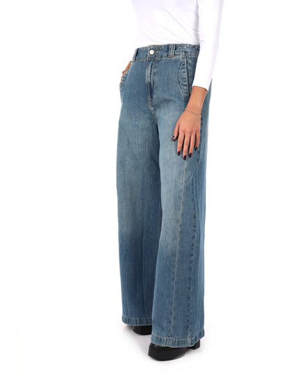 DENIM TAILOR WIDE LEG PEPE JEANS DA DONNA LIGHT JENAS