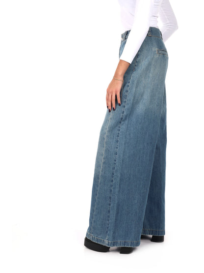 DENIM TAILOR WIDE LEG PEPE JEANS DA DONNA LIGHT JENAS