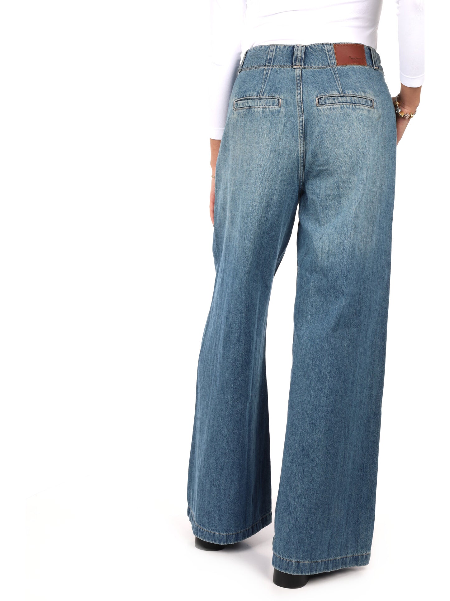DENIM TAILOR WIDE LEG PEPE JEANS DA DONNA LIGHT JENAS