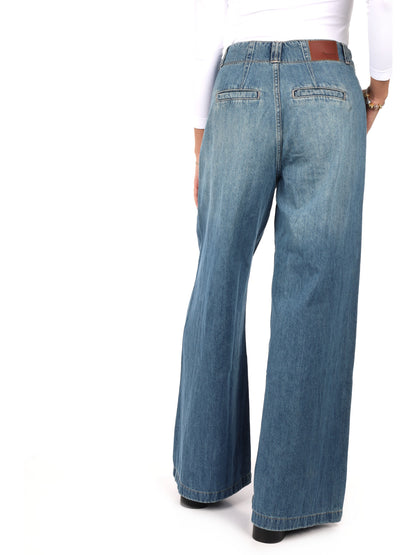 DENIM TAILOR WIDE LEG PEPE JEANS DA DONNA LIGHT JENAS