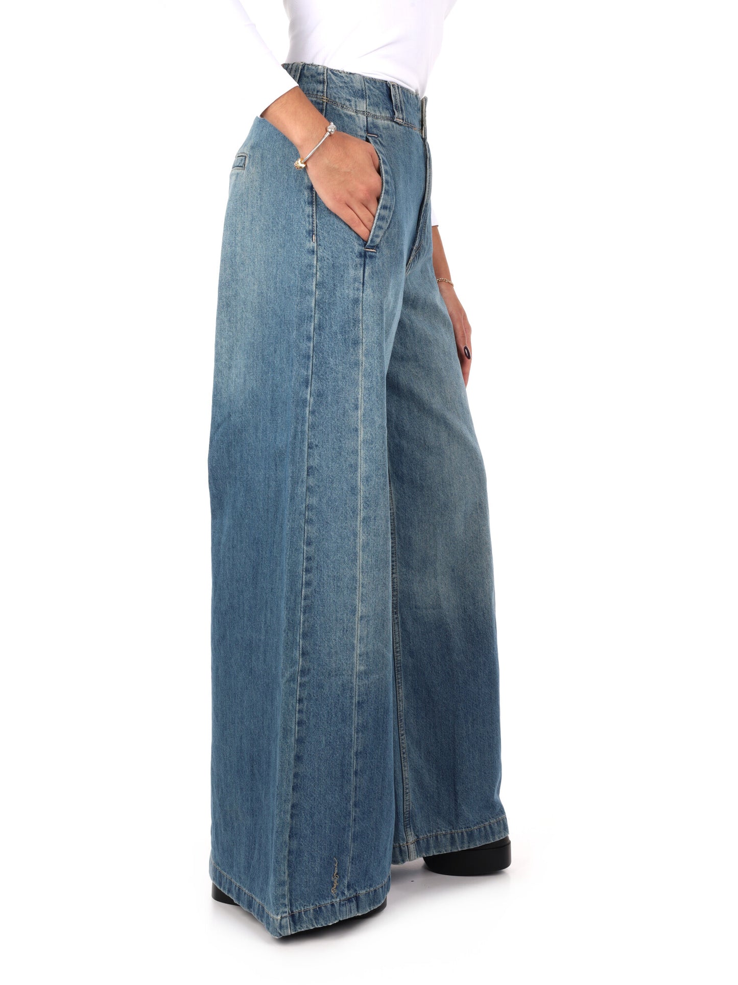 DENIM TAILOR WIDE LEG PEPE JEANS DA DONNA LIGHT JENAS