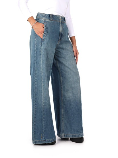 DENIM TAILOR WIDE LEG PEPE JEANS DA DONNA LIGHT JENAS