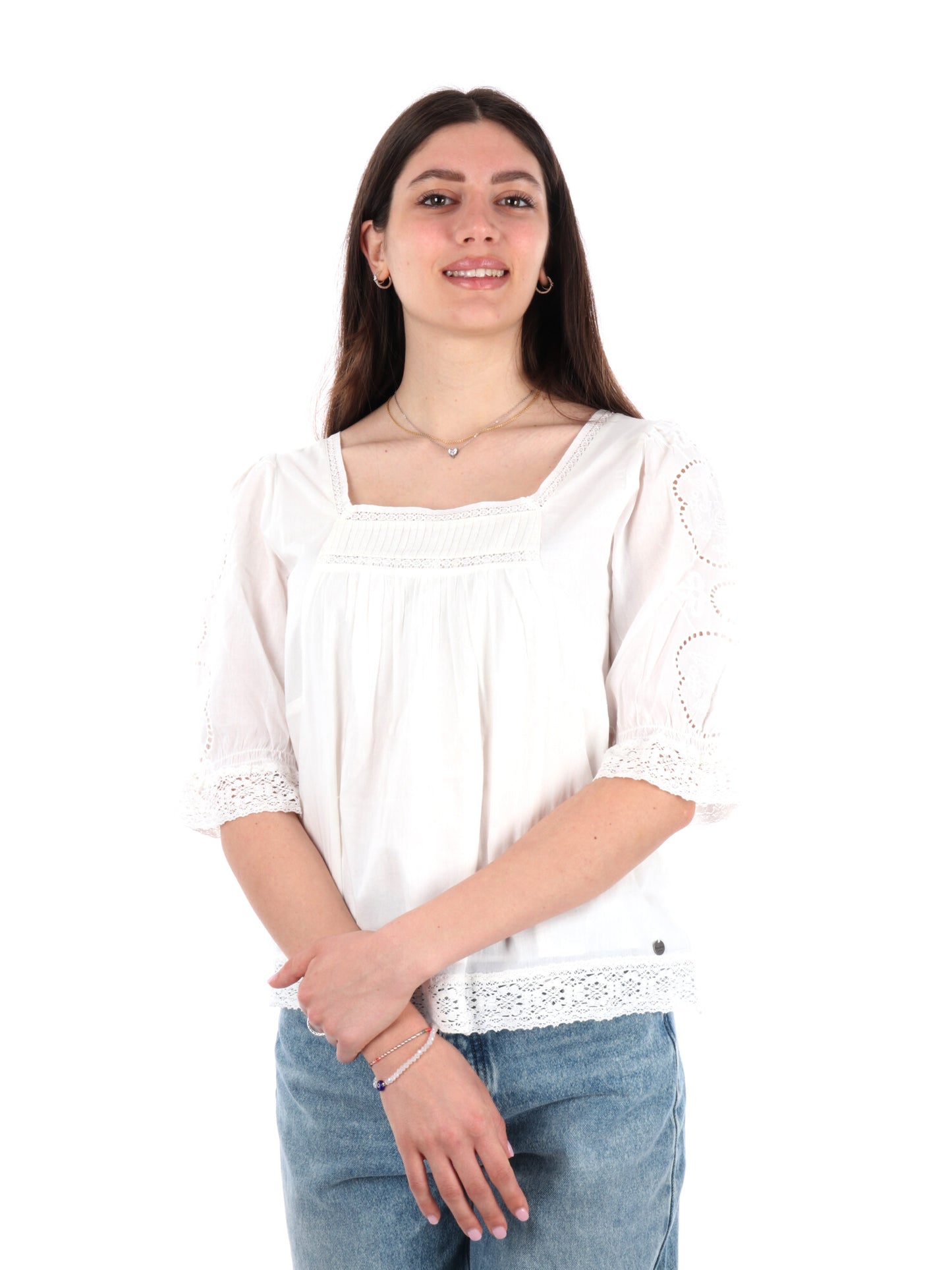 PEPE JEANS EVERLY - BIANCO