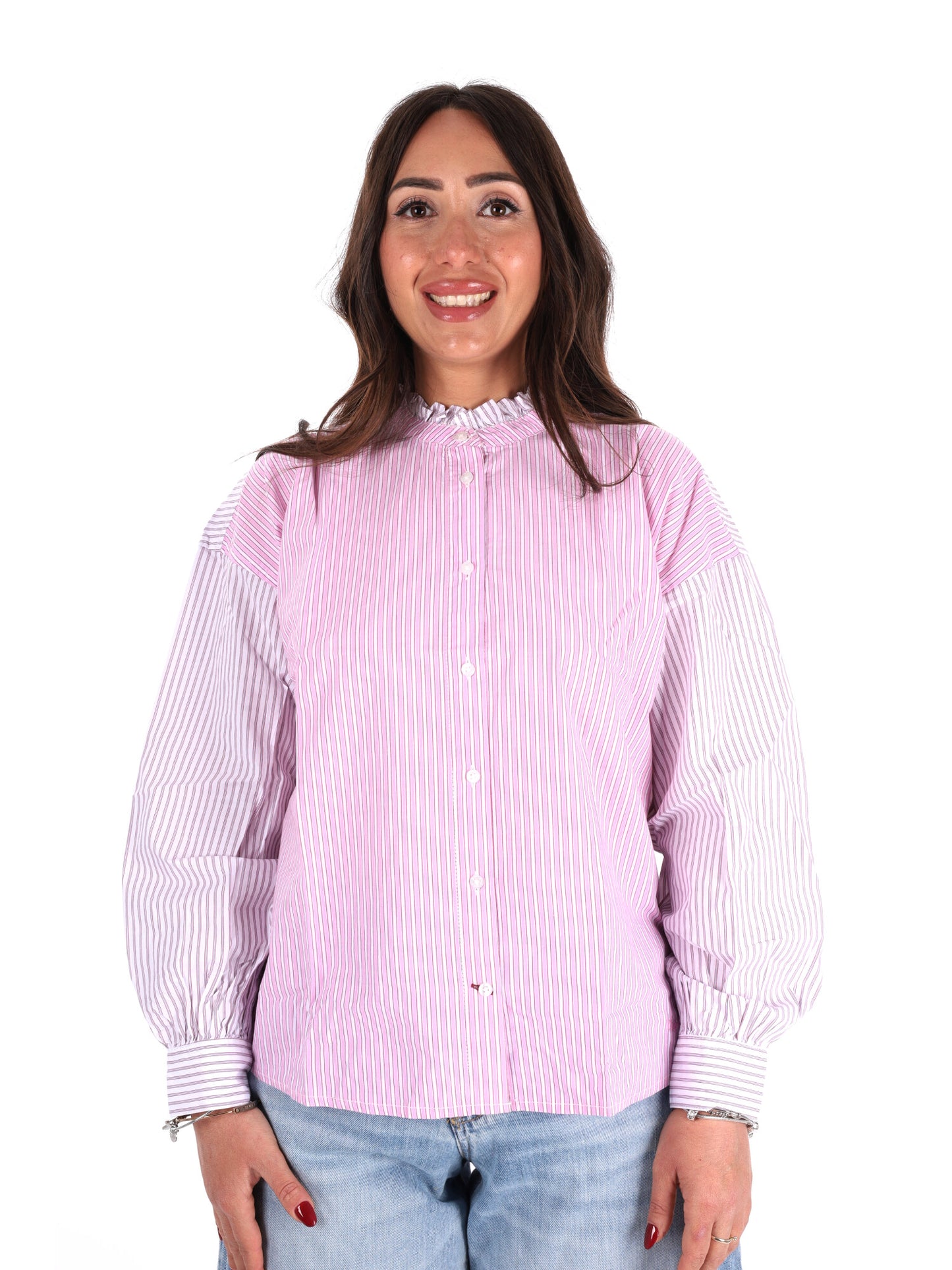 Pepe Jeans Begury, camicia unisex rosa primavera-estate