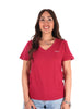 pepe-jeans-mae-v-t-shirt-unisex-a-maniche-corte-rossa