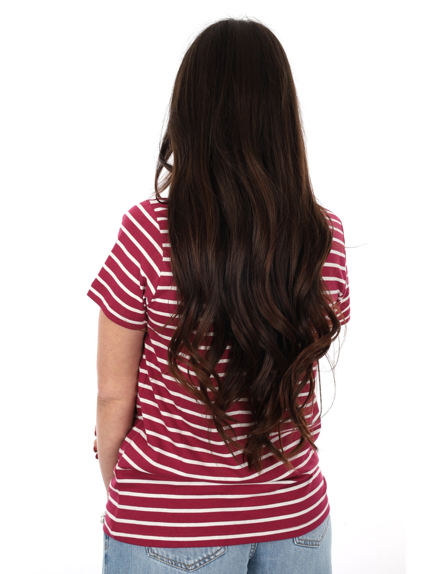 Pepe Jeans Mae, t-shirt donna rossa a maniche corte in cotone