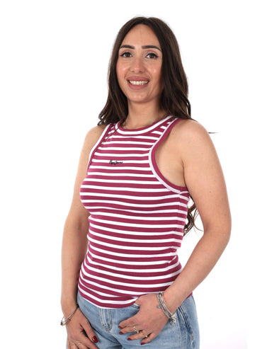 Canotta unisex Pepe Jeans Marian in rosso, stile casual