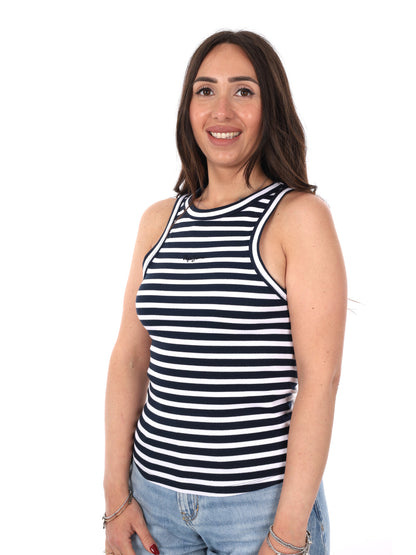Canotta Pepe Jeans Marian multicolore da donna per la primavera-estate
