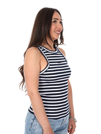 Canotta Pepe Jeans Marian multicolore da donna per la primavera-estate