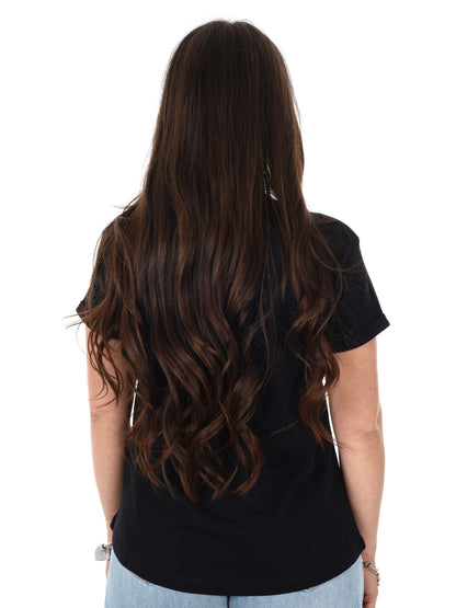 T-shirt donna Pepe Jeans Nadda nera a maniche corte
