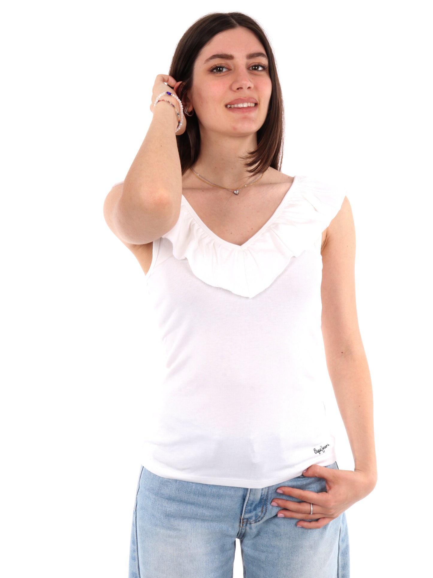 PEPE JEANS MILLIE - BIANCO