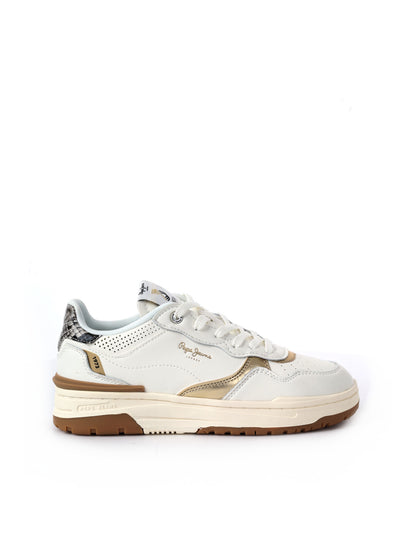 SNEAKER STRINGATA CHESTER PEPE JEANS DA DONNA BIANCO