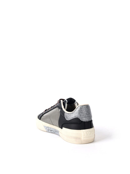 SNEAKER STRINGATA MILAN NIGHT PEPE JEANS DA DONNA NERO