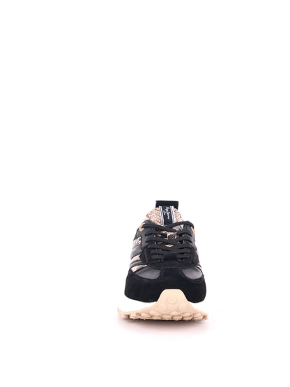 SNEAKER STRINGATA LUCKY FEN PEPE JEANS DA DONNA NERO