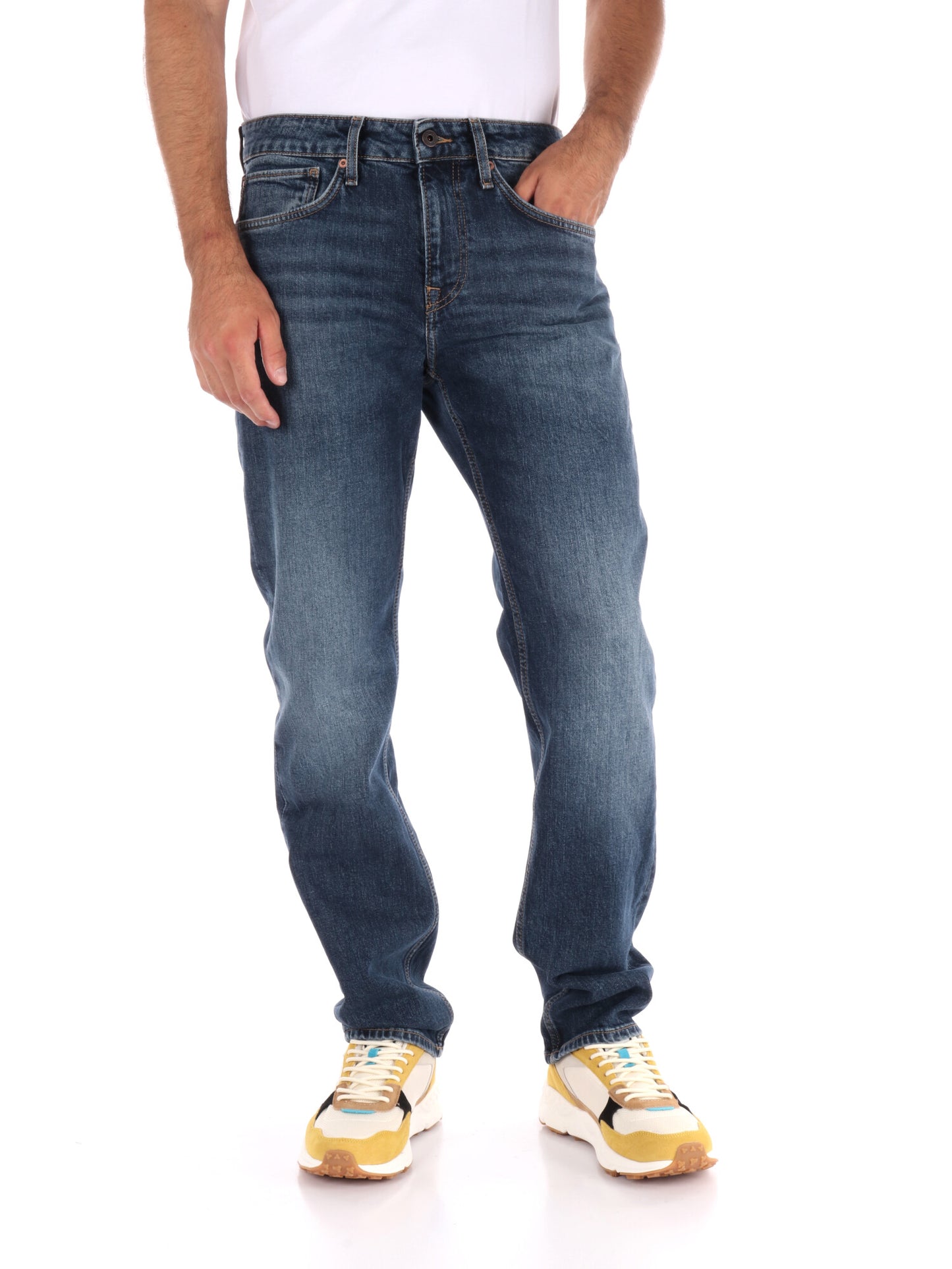 JEANS CASH PEPE JEANS DA UOMO DENIM SCURO