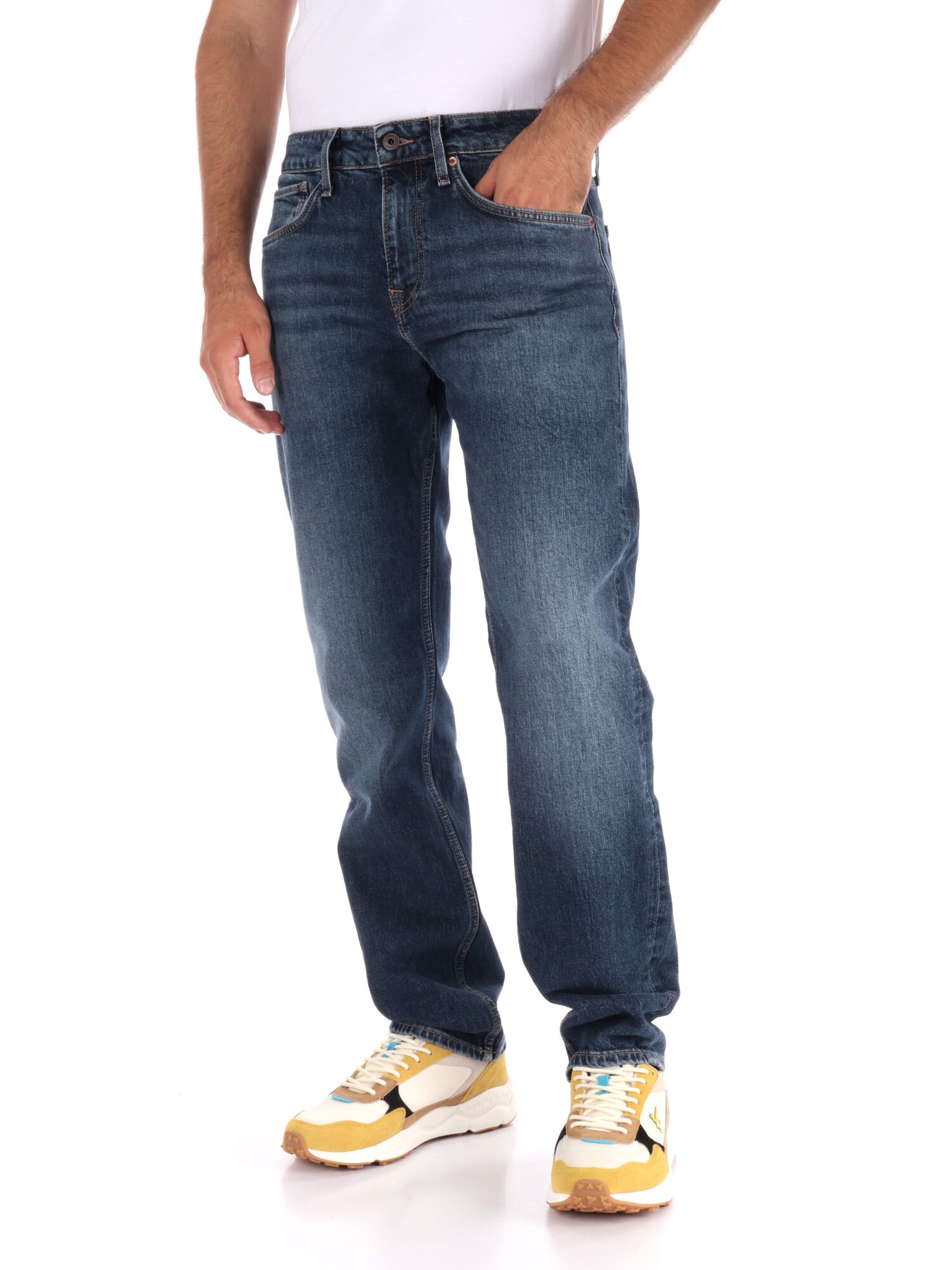 JEANS CASH PEPE JEANS DA UOMO DENIM SCURO
