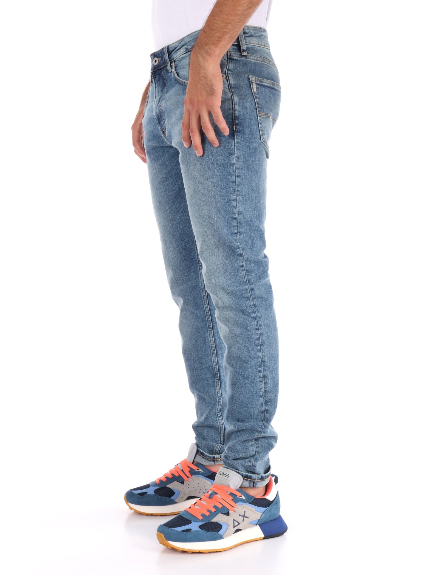 JEANS STANLEY PEPE JEANS DA UOMO DENIM CHIARO