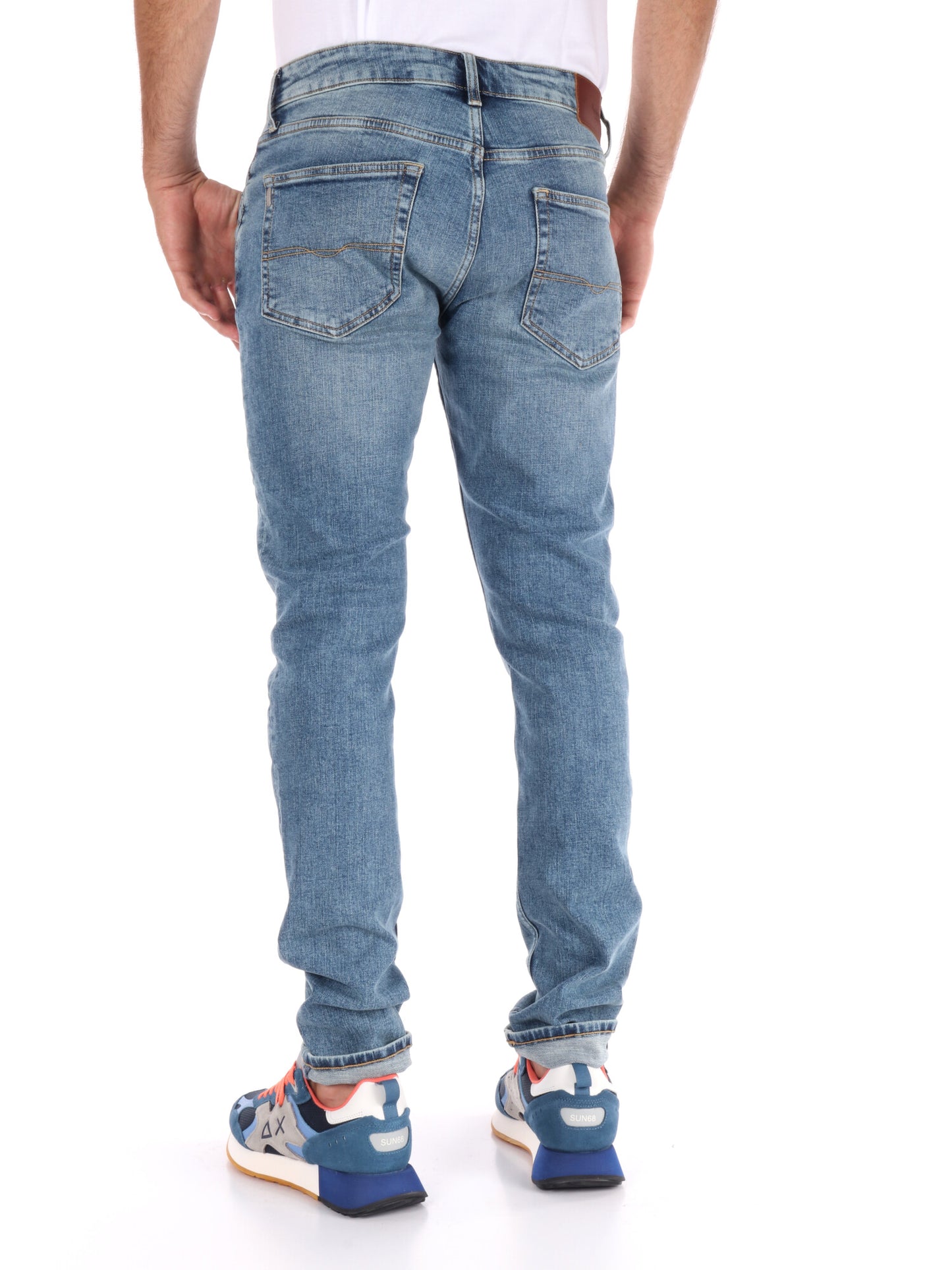JEANS STANLEY PEPE JEANS DA UOMO DENIM CHIARO