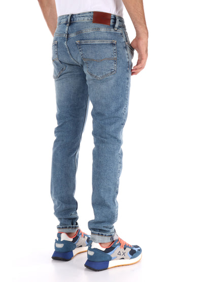 JEANS STANLEY PEPE JEANS DA UOMO DENIM CHIARO