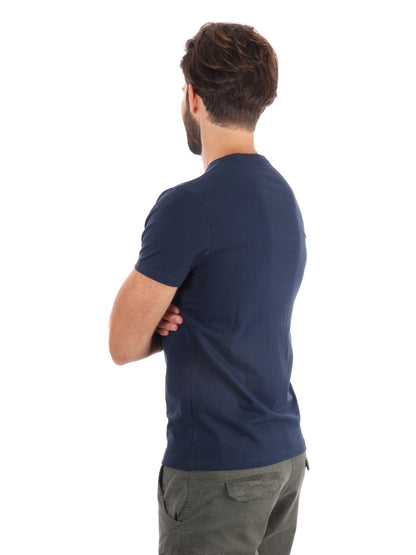 T-SHIRT SLIM FIT CON LOGO PEPE JEANS DA UOMO BLU