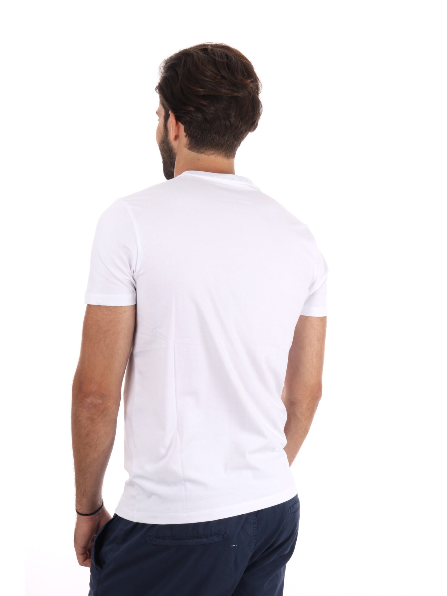 T-SHIRT SLIM FIT CON LOGO PEPE JEANS DA UOMO BIANCO