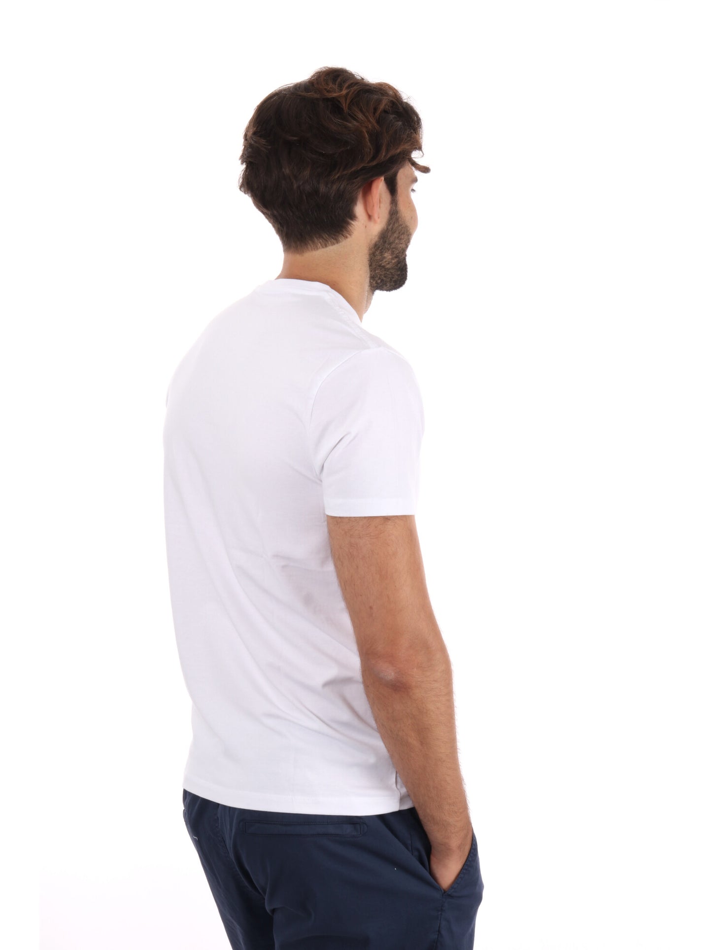 T-SHIRT SLIM FIT CON LOGO PEPE JEANS DA UOMO BIANCO