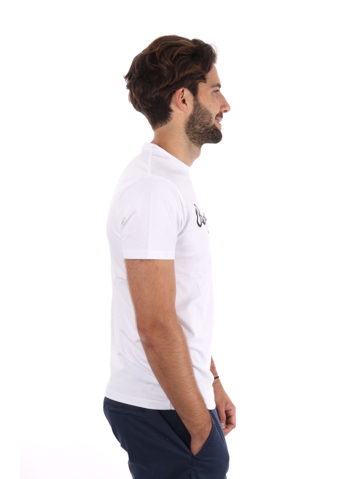 T-SHIRT SLIM FIT CON LOGO PEPE JEANS DA UOMO BIANCO