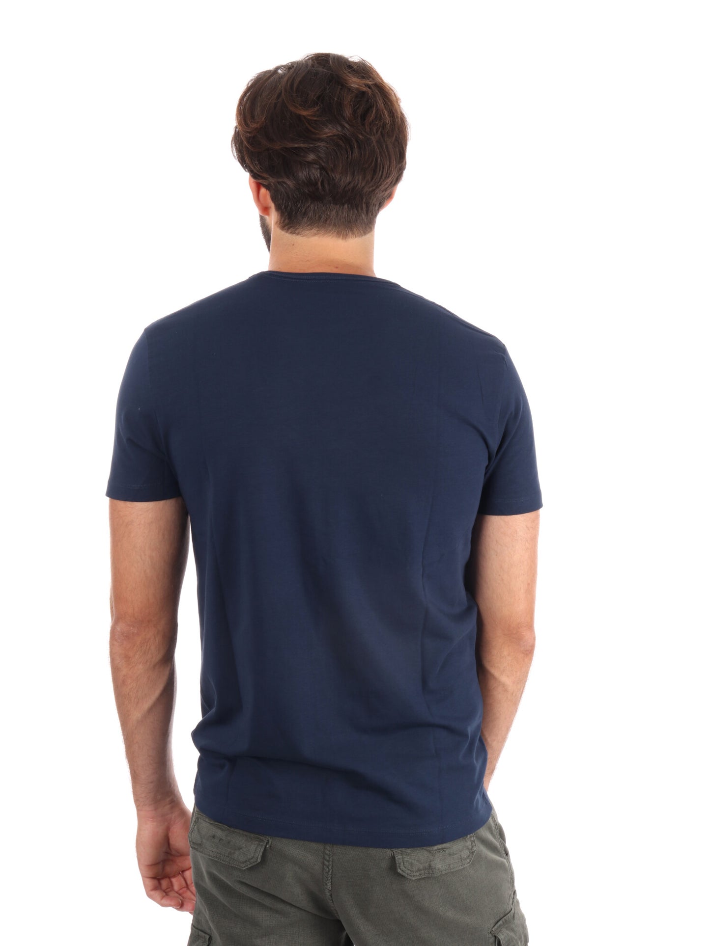 T-SHIRT SLIM FIT PEPE JEANS UOMO BLU