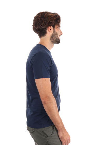 T-SHIRT SLIM FIT PEPE JEANS UOMO BLU