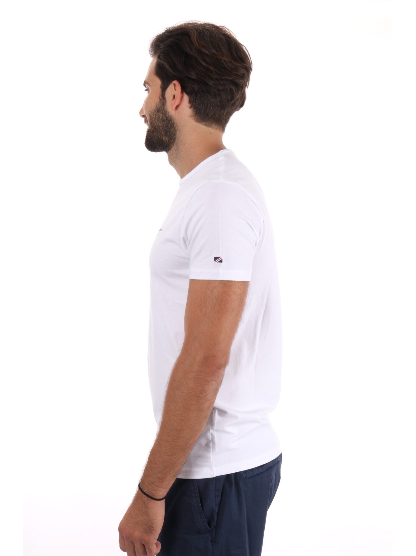 T-SHIRT SLIM FIT PEPE JEANS UOMO BIANCO